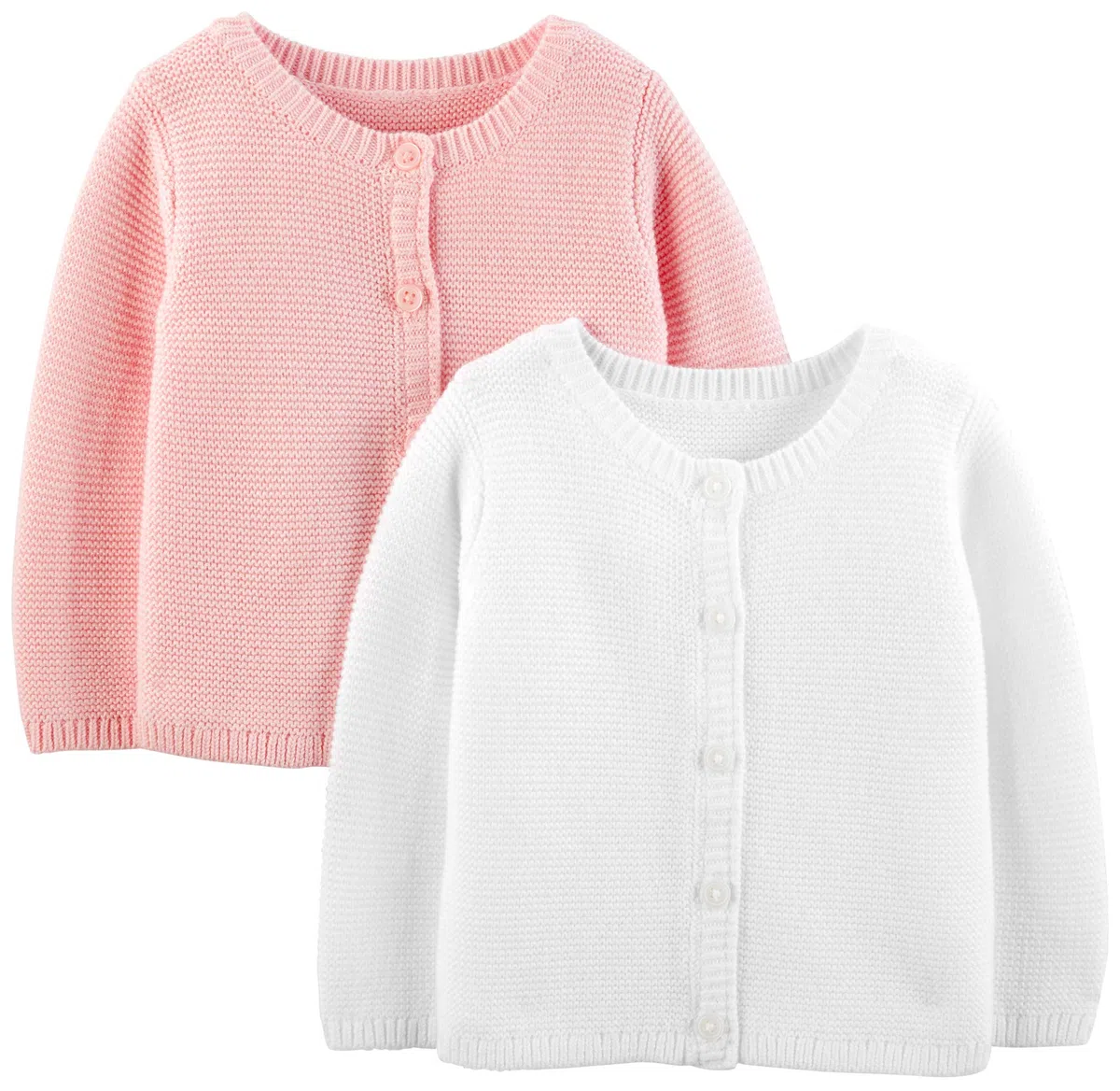 Simple Joys by Carter's 2-Pack Knit Cardigan Sweaters Cardigan Bébé Fille (Lot de 2)
