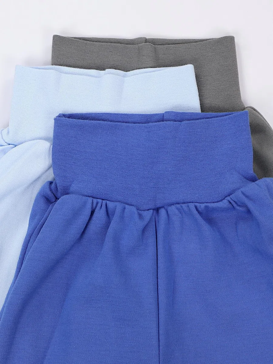 TupTam Pantalon Bébé Garçon avec Pieds 3 Pièces – Pantalon Bébé Confortable en Coton Doux