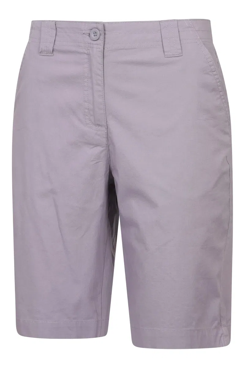 Mountain Warehouse Short Femmes Extensible Coast - Léger, Short d'été Durable,Extensible dans 4 Sens, Entretien Facile - Printemps, été et Voyager