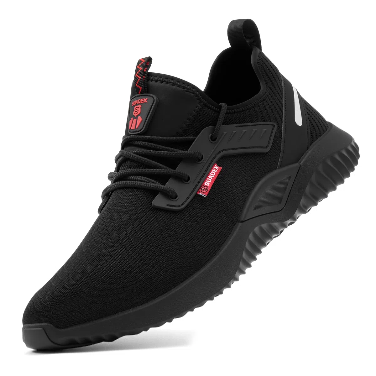 SUADEX Chaussures de Sécurité Hommes Femmes Légère Baskets de Sécurité Respirantes Légère Antidérapant Embout en Acier