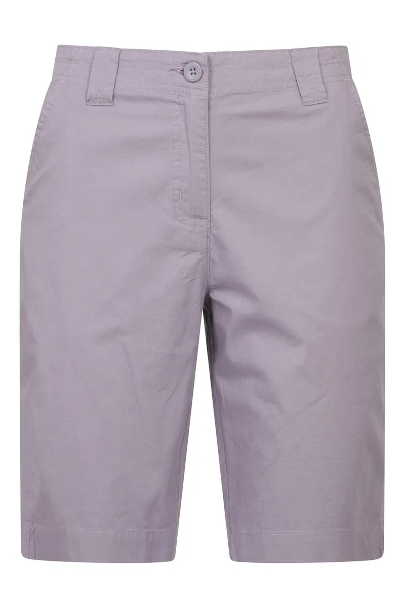Mountain Warehouse Short Femmes Extensible Coast - Léger, Short d'été Durable,Extensible dans 4 Sens, Entretien Facile - Printemps, été et Voyager