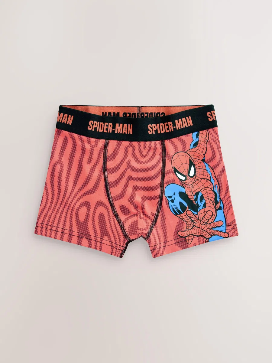 NEXT Garçon Boxer Spiderman, Lot de 5