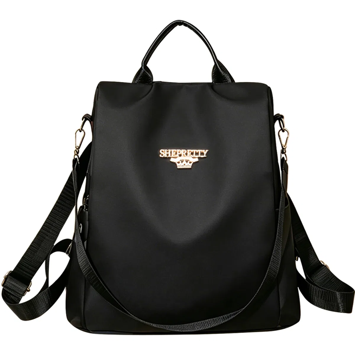 shepretty Sac à dos antivol imperméable pour femme