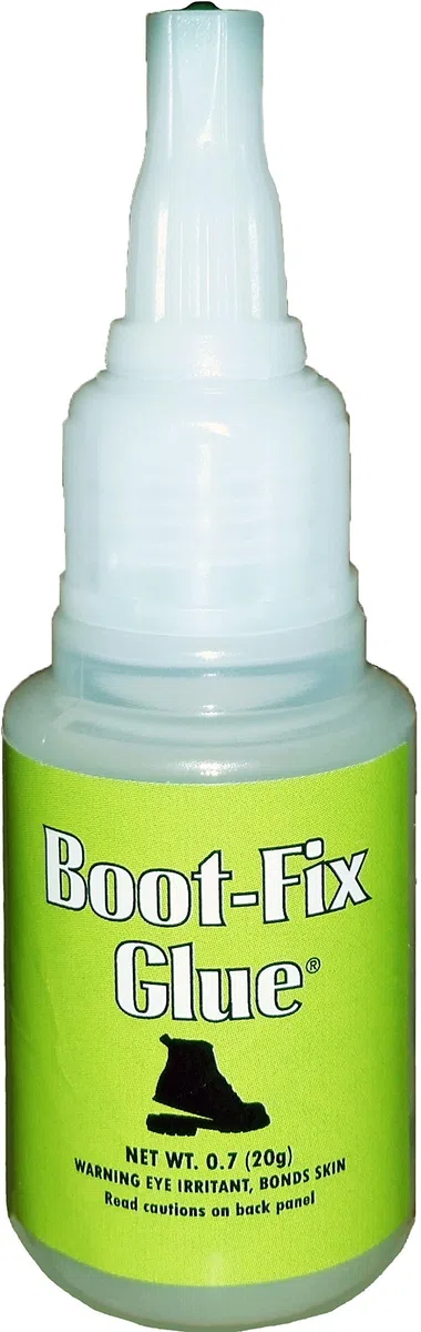 Colle pour chaussures Boot-Fix : Colle de réparation de chaussures instantanée de qualité professionnelle.