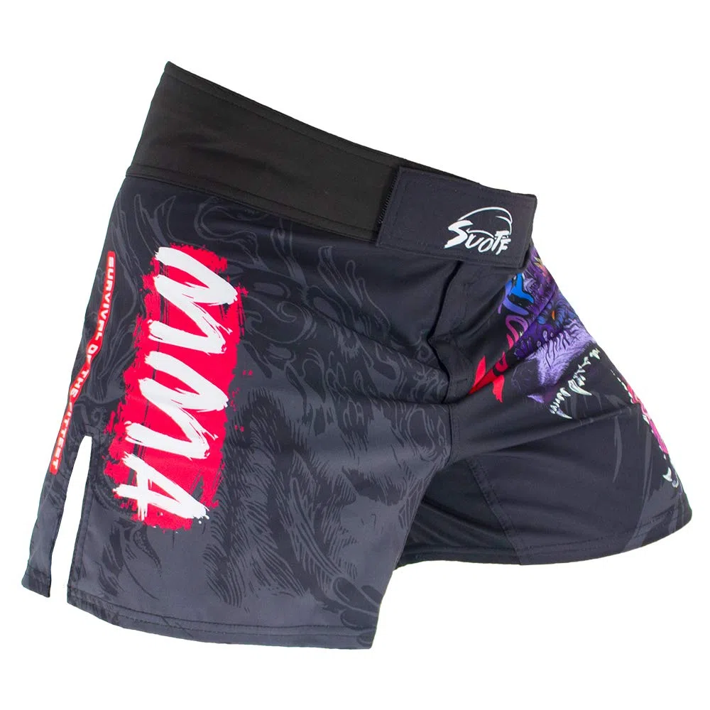 Short MMA pour homme Short de combat pour homme Short de boxe BJJ pour homme Grappling