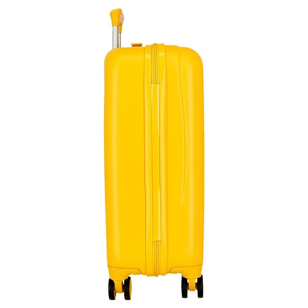 Joumma Disney Le Roi Lion Explorateur Valise Cabine, Valise Enfant, en ABS, Un matériau résistant, Quatre Doubles roulettes multidirectionnelles