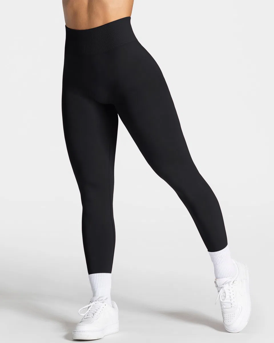 TAYOEA Legging de sport pour femme avec fesses rebondies, push-up, opaque, sans coutures, pour yoga, gym, vie quotidienne