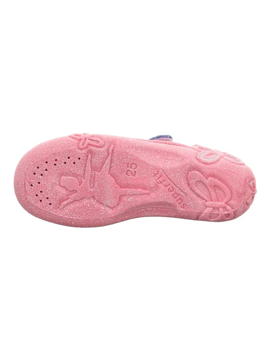 Superfit Mädchen Belinda Mädchen Blau/Rosa 8050 ChaussonFille
