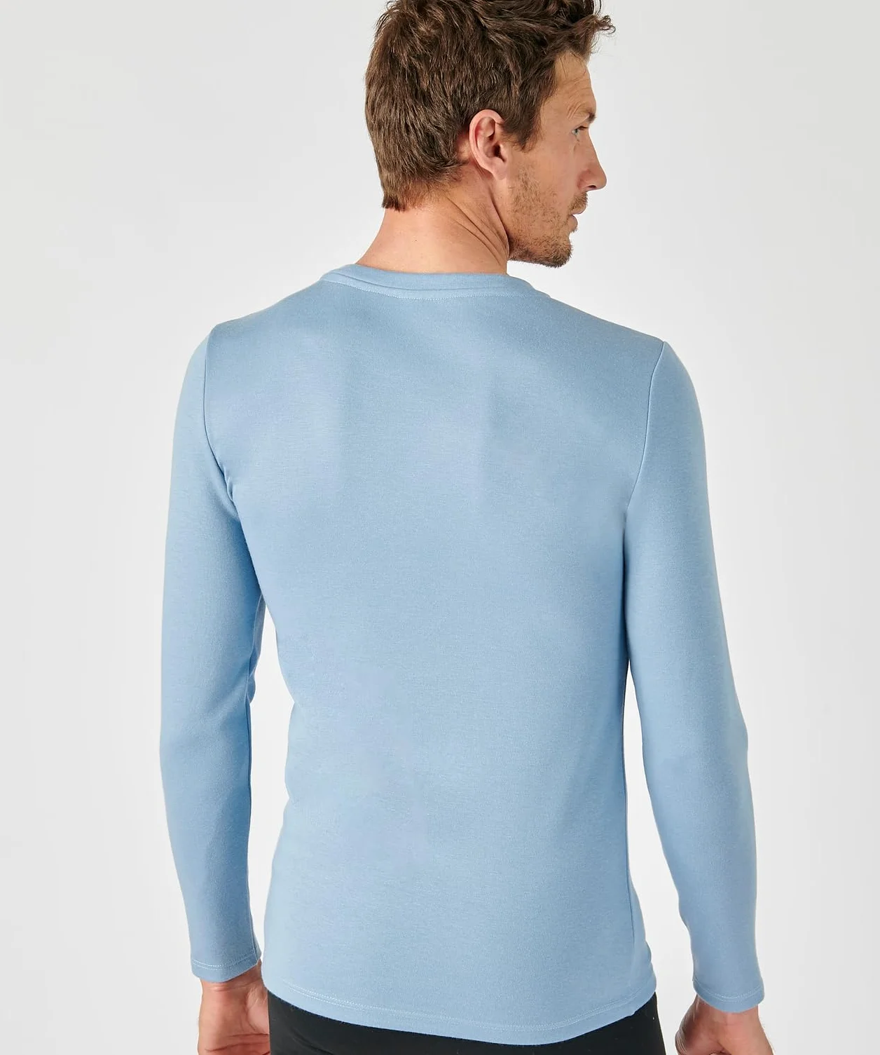 Damart T-Shirt Thermolactyl Manches Longues, Double Face Haut Thermique Homme (Lot de 1)