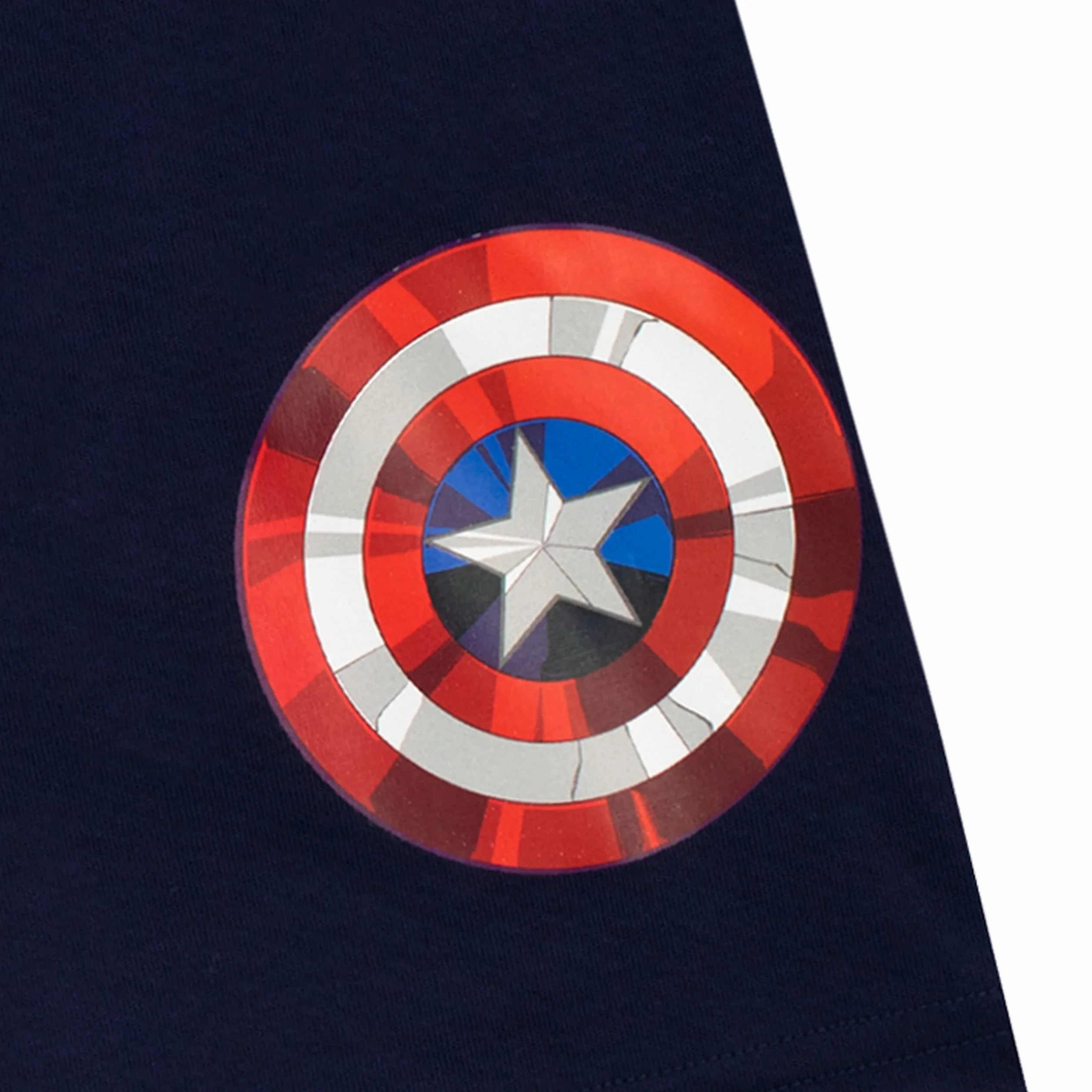 Marvel Ensemble de Short Pyjamas Garçon Captain America