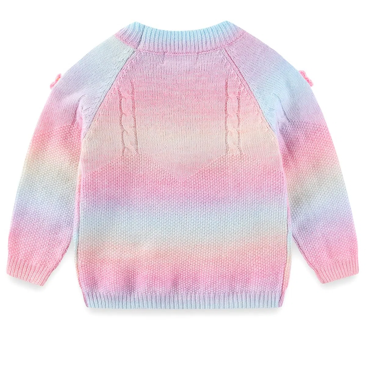 Peacolate 3-7ans printemps automne petites filles 2pcs ensemble de vêtements pull en tricot et jeans brodés