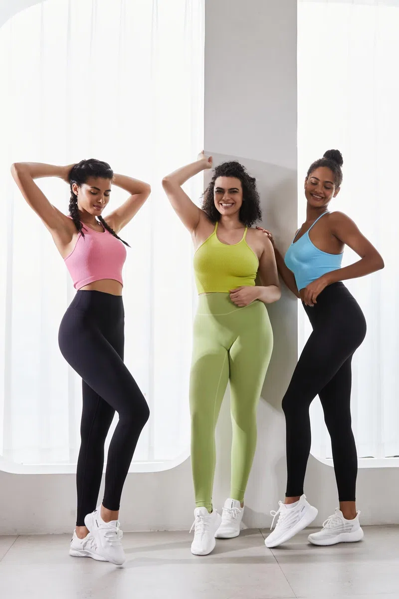 Sunzel Butterflycra Legging d'entraînement pour Femme avec Effet froissé dissimulé, Taille Haute pour soulever Les Fesses et Le Yoga avec contrôle du Ventre