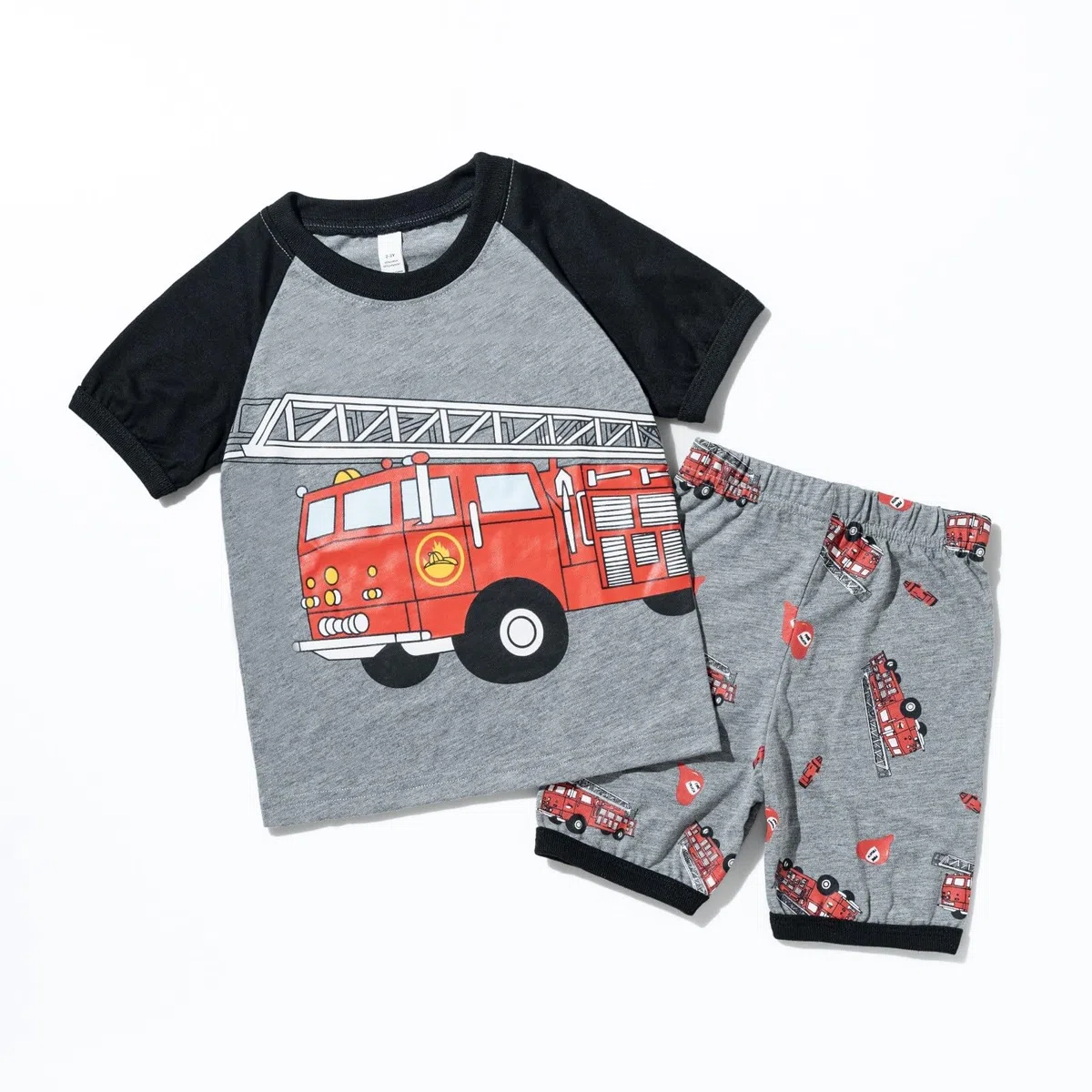 Générique Ensemble de Pyjama Garçon, Ensembles pour garçons Actifs de 2 à 8 Ans Tenue décontractée avec imprimé Dinosaure Ensemble Confortable pour Le Printemps et l'été vêtements pour Les Loisirs