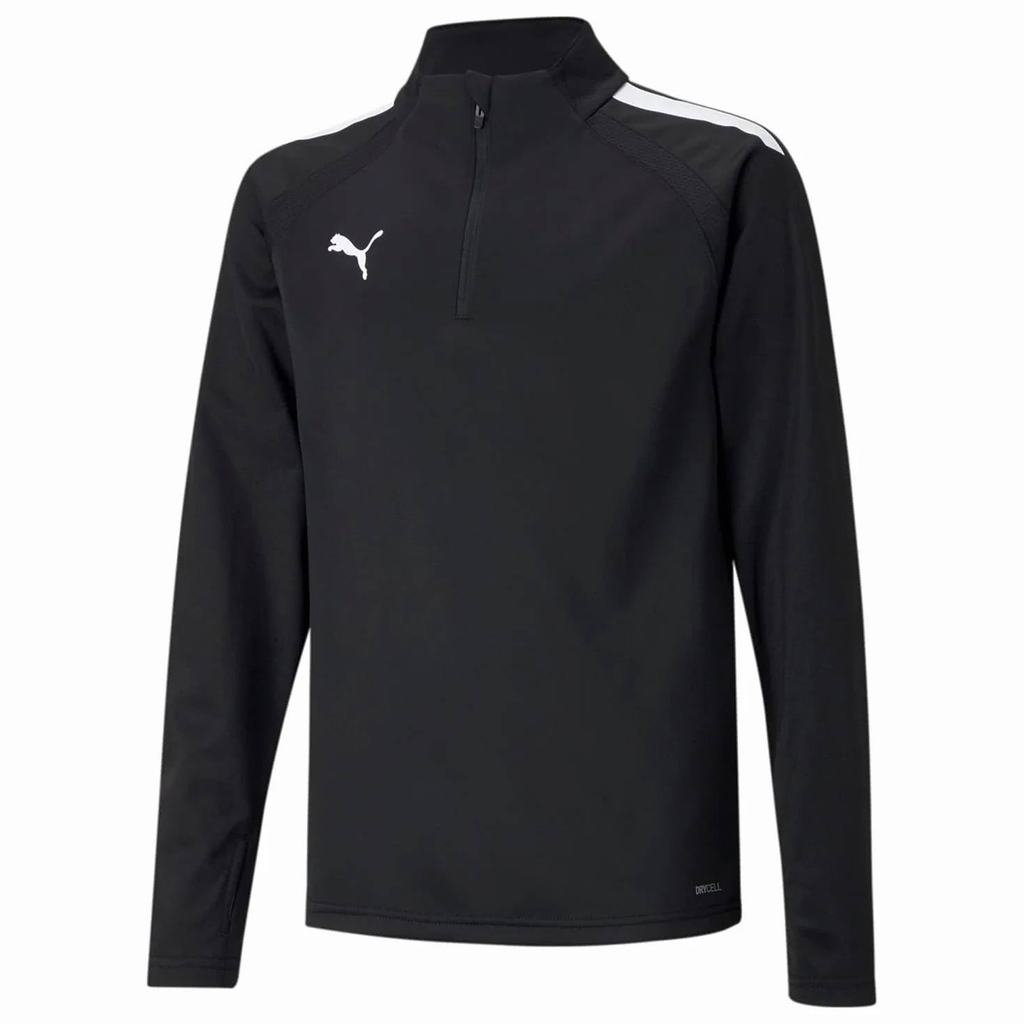 PUMA Teamliga Haut Zippé 1/4 Jr Sweat Mixte enfant