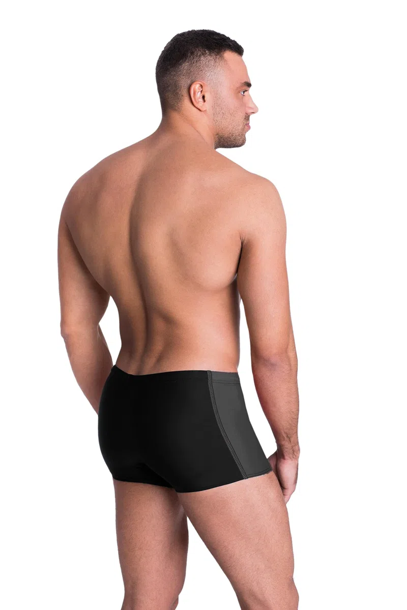 Aquarti Maillot de Bain pour Homme Boxer de Piscine avec Poche Zippe Grande Taille