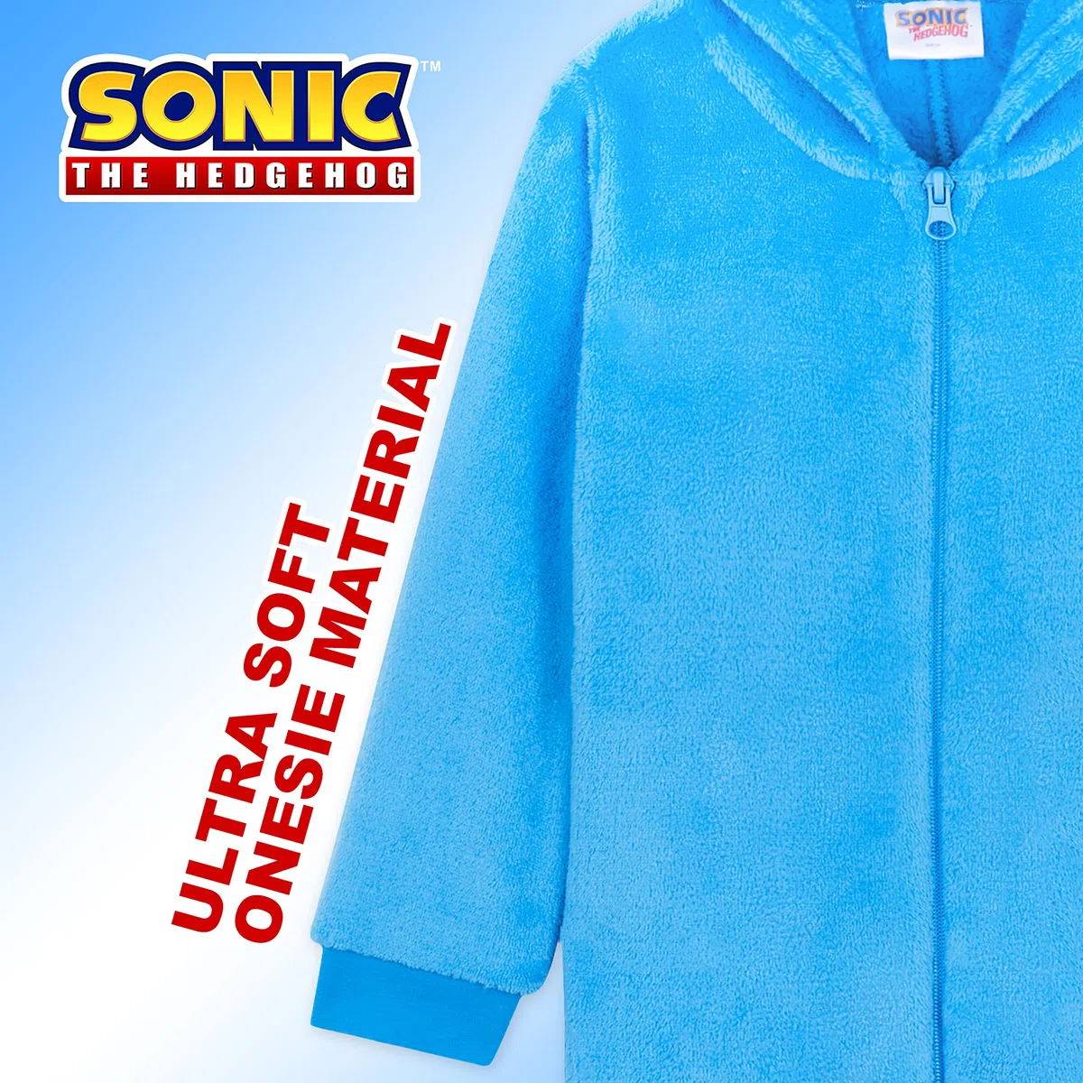 Get Trend Sonic The Hedgehog Pyjama Combinaison Enfant Garcon Grenouillere Polaire Enfant & Ado 4-14 Ans