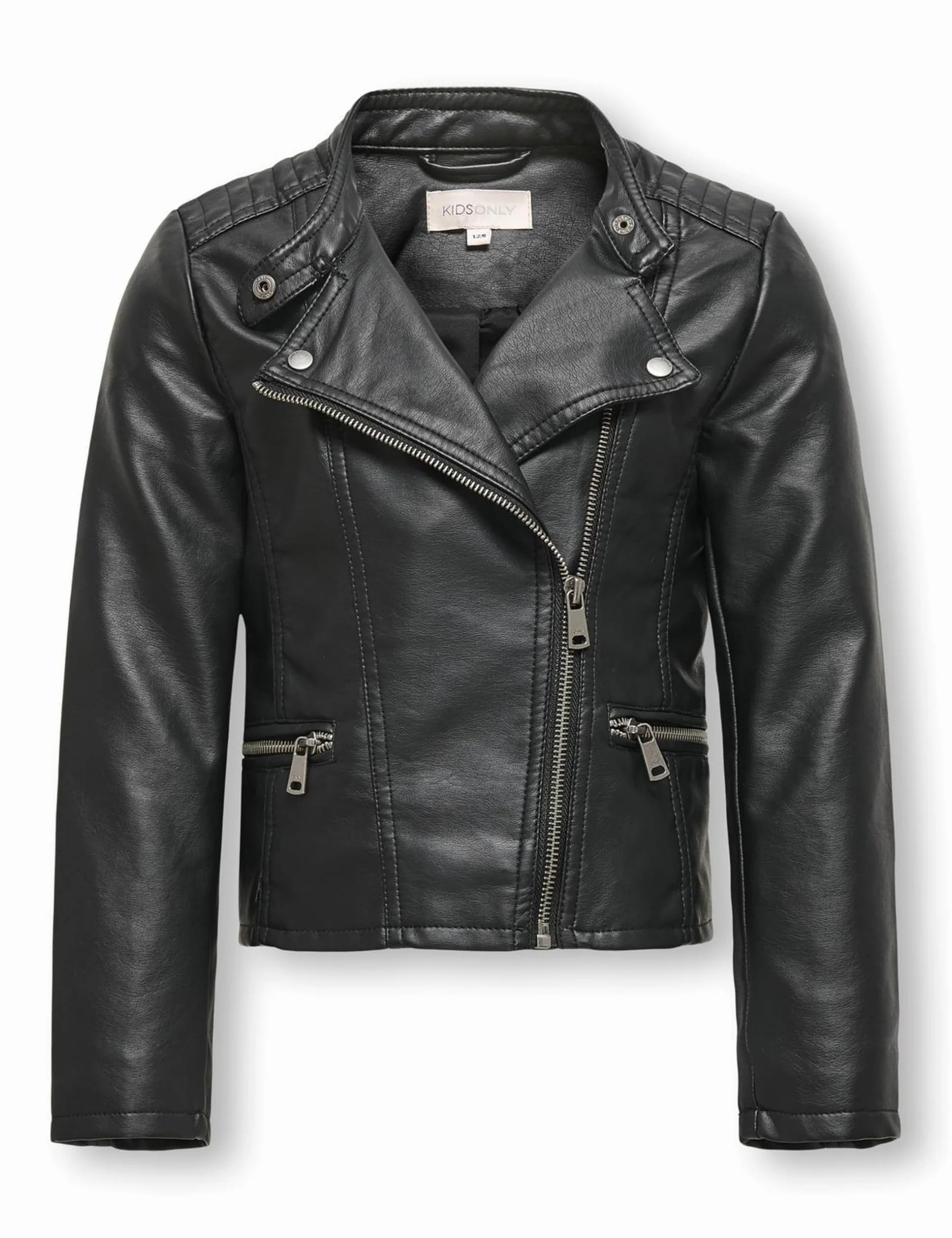 ONLY Konfreya Faux Biker Otw Noos Blouson en simili-cuir Fille