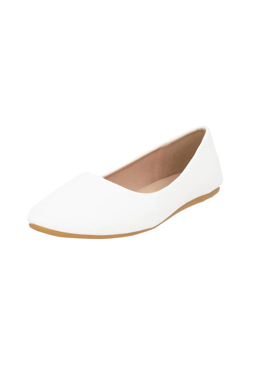 Elara Ballerines Femme Confortable Slip-Ons Plat Chunkyrayan