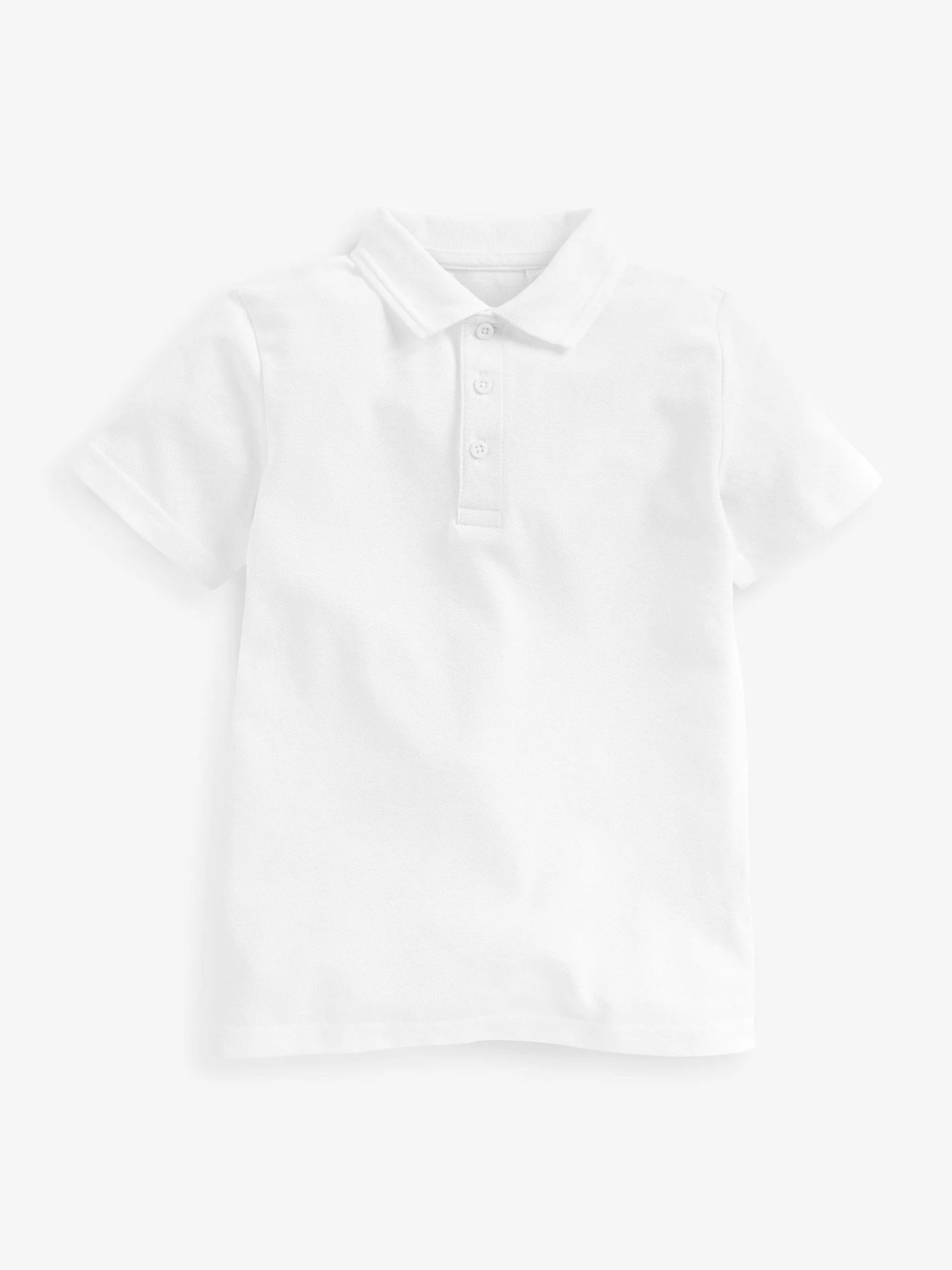NEXT Garçon Polo Scolaire à Manches Courtes 100% Coton, Lot de 5