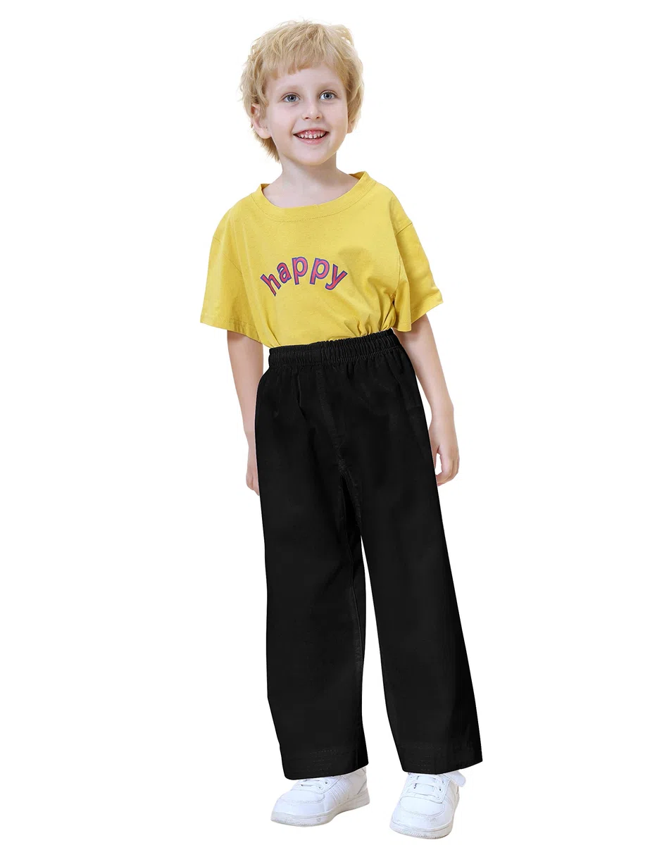 TOPTIE Pantalons de karaté pour Adultes et Enfants, Pantalons Art Martiaux, Kimonos de karaté pour élèves