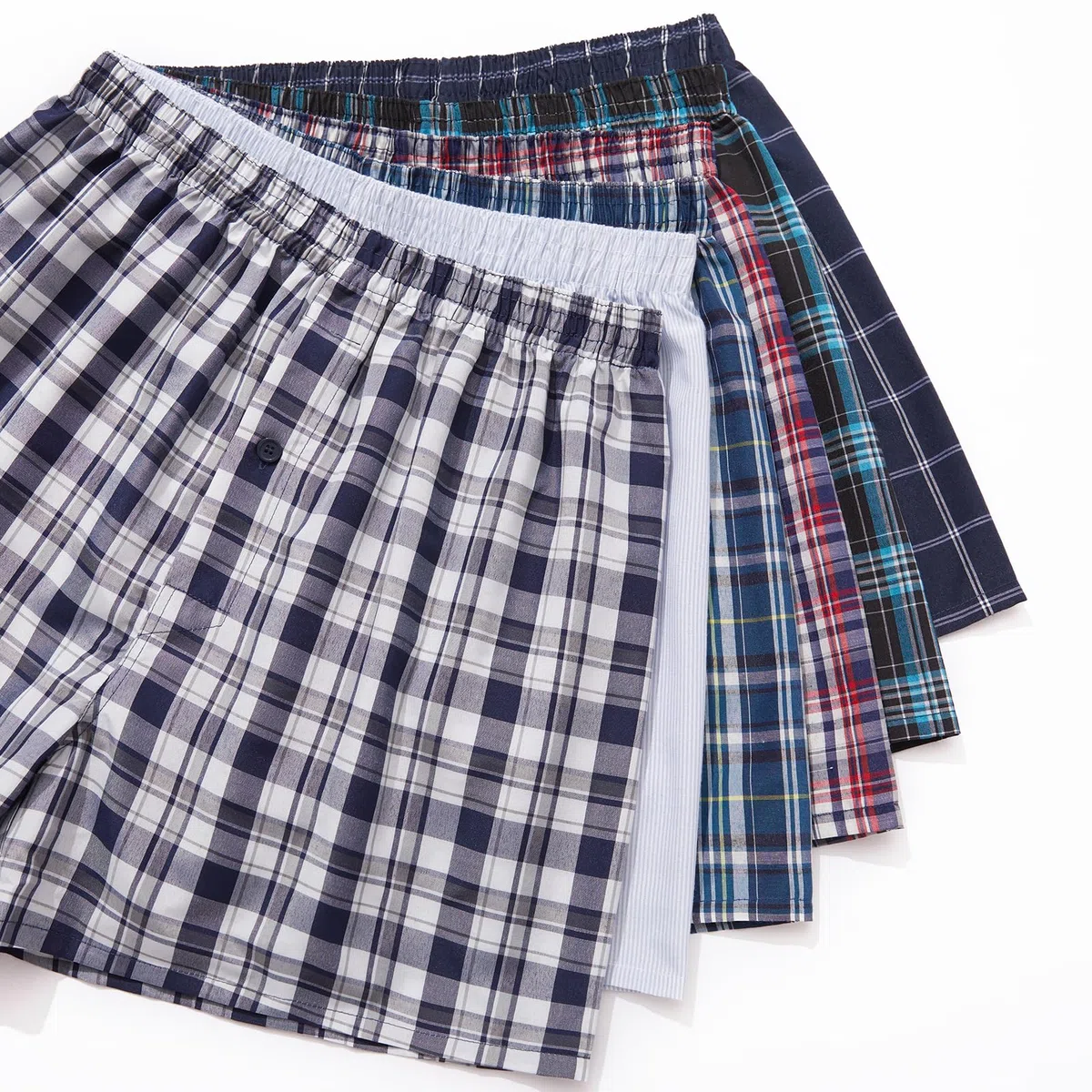 JupiterSecret Lot Caleçon Homme Américain Boxer Homme Coton Doux Calecon Homme Confortable Taille Élastique, 6 ou 10 Pièces