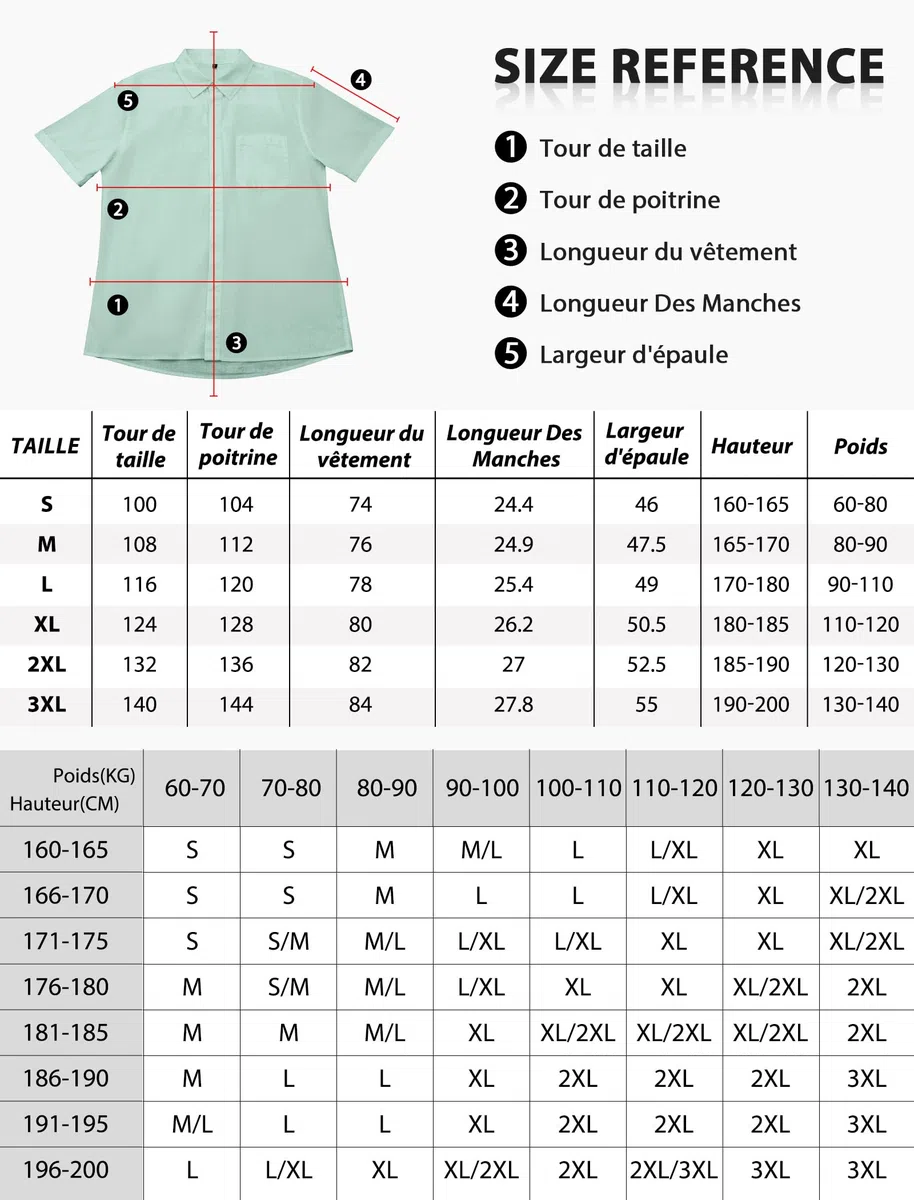 Friptspyg Chemise en Coton et Lin à Manches Courtes pour Homme avec Poche Et Boutons Cachés Idéale pour Un Usage Quotidien Casual Ou à La Plage