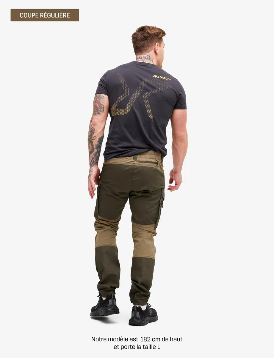 RevolutionRace Homme RVRC GP Pants, Pantalon Durable pour la randonnée et Autres activités de Plein air