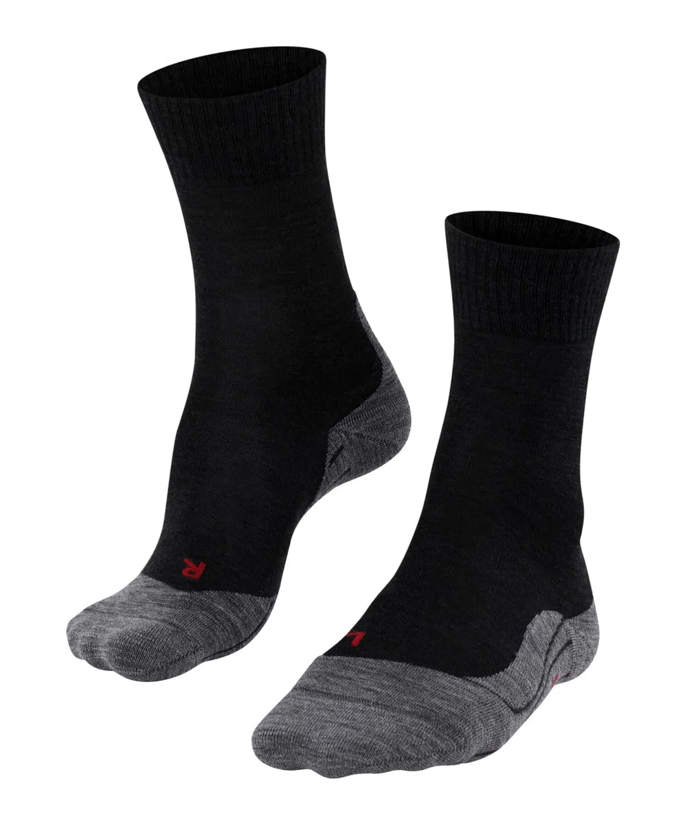 FALKE Hommes Tk5 Wander Chaussettes Anatomique Trekking Laine Vierge, Fibre Artificielle Hommes TK5 Wander Chaussettes anatomique Trekking Laine Vierge, Fibre artificielle Homme (lot de 1)