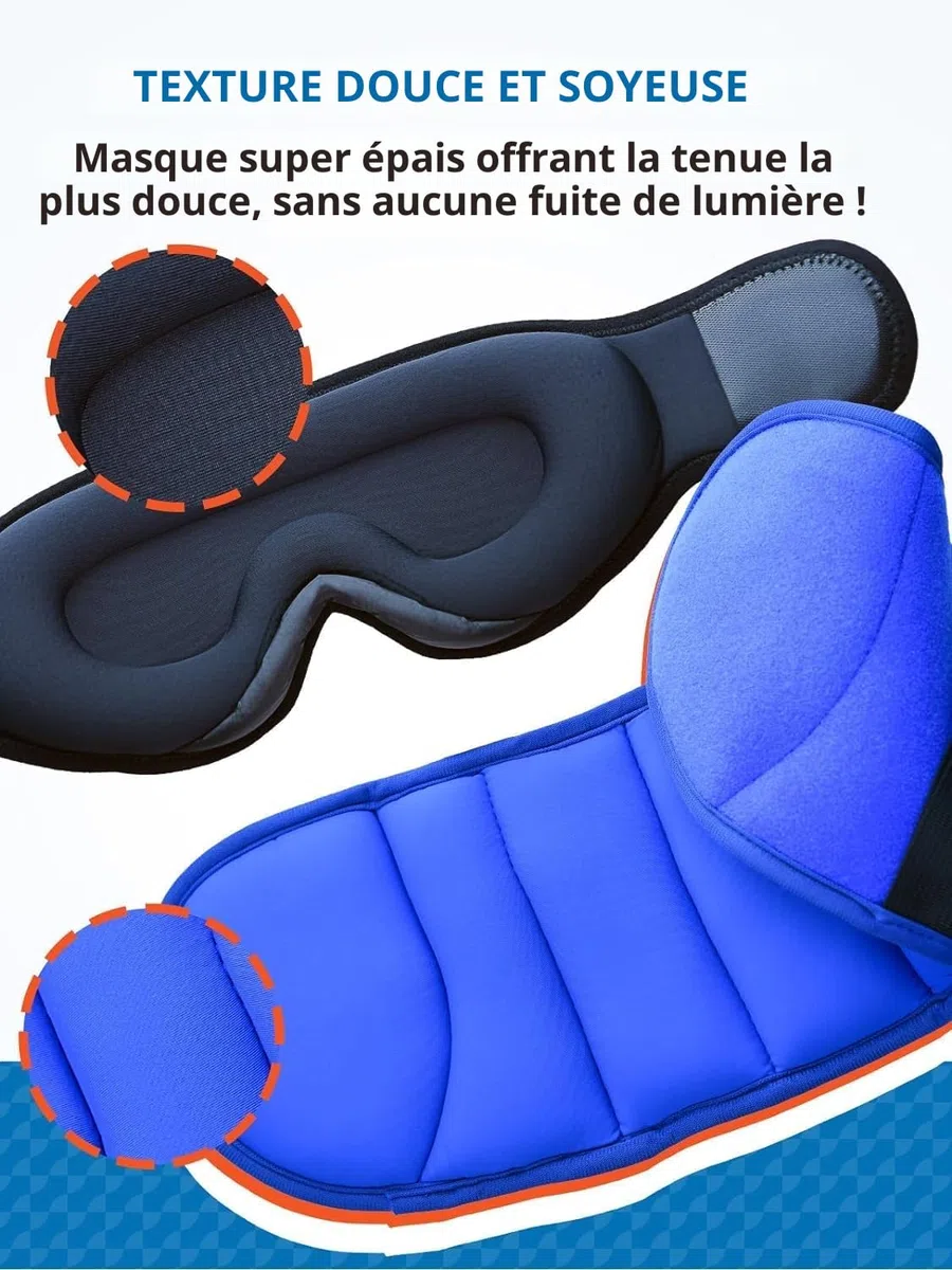 SARISUN Oreiller de Voyage, Oreiller Cervical avec Masque pour Les Yeux, Oreiller d'avion pour Long vol, Oreiller de Voyage pour Voiture, Appui-tête de Voiture, Noir