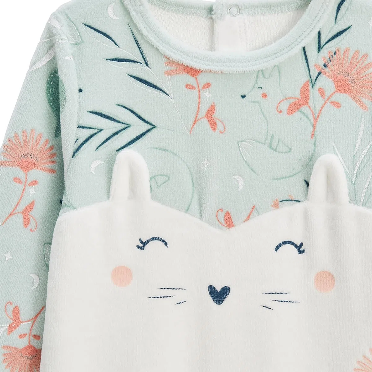 Petit Béguin - Lot de 2 Pyjamas bébé en Velours Dina