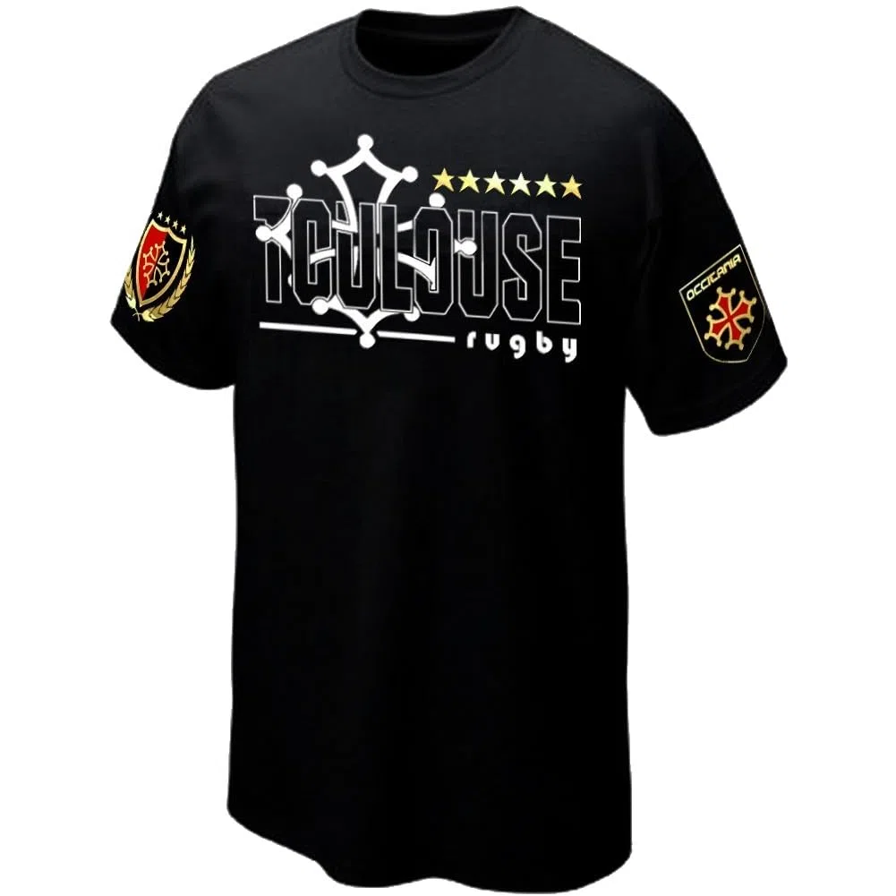 T-Shirt Toulouse Rugby Supporter OCCITANIE - Maillot