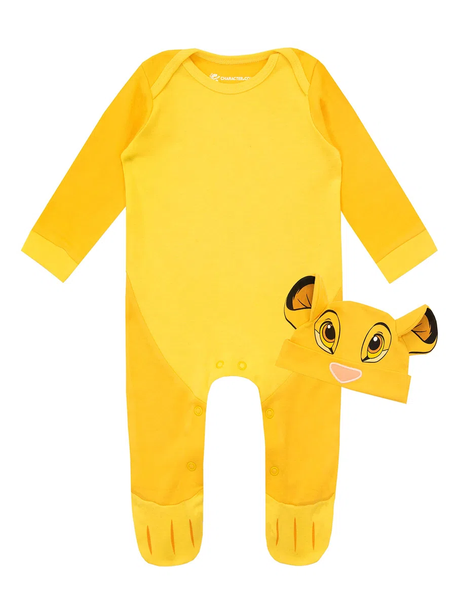 Disney - Ensemble de Dors Bien et Bonnet - Le Roi Lion - Bébé Garçon - Simba