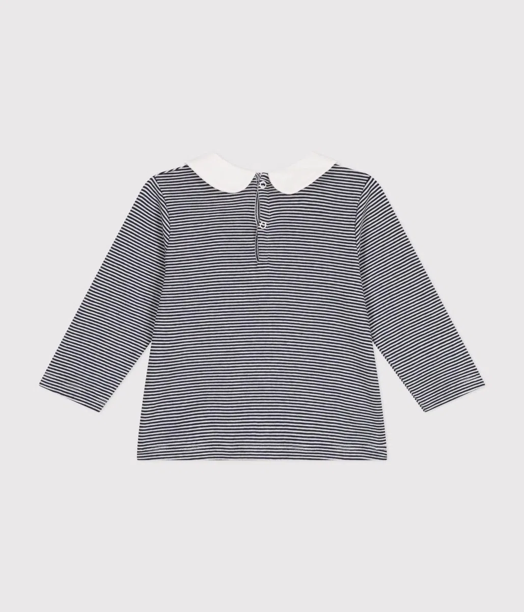 Petit Bateau Blouse Manches Longues Bébé Fille