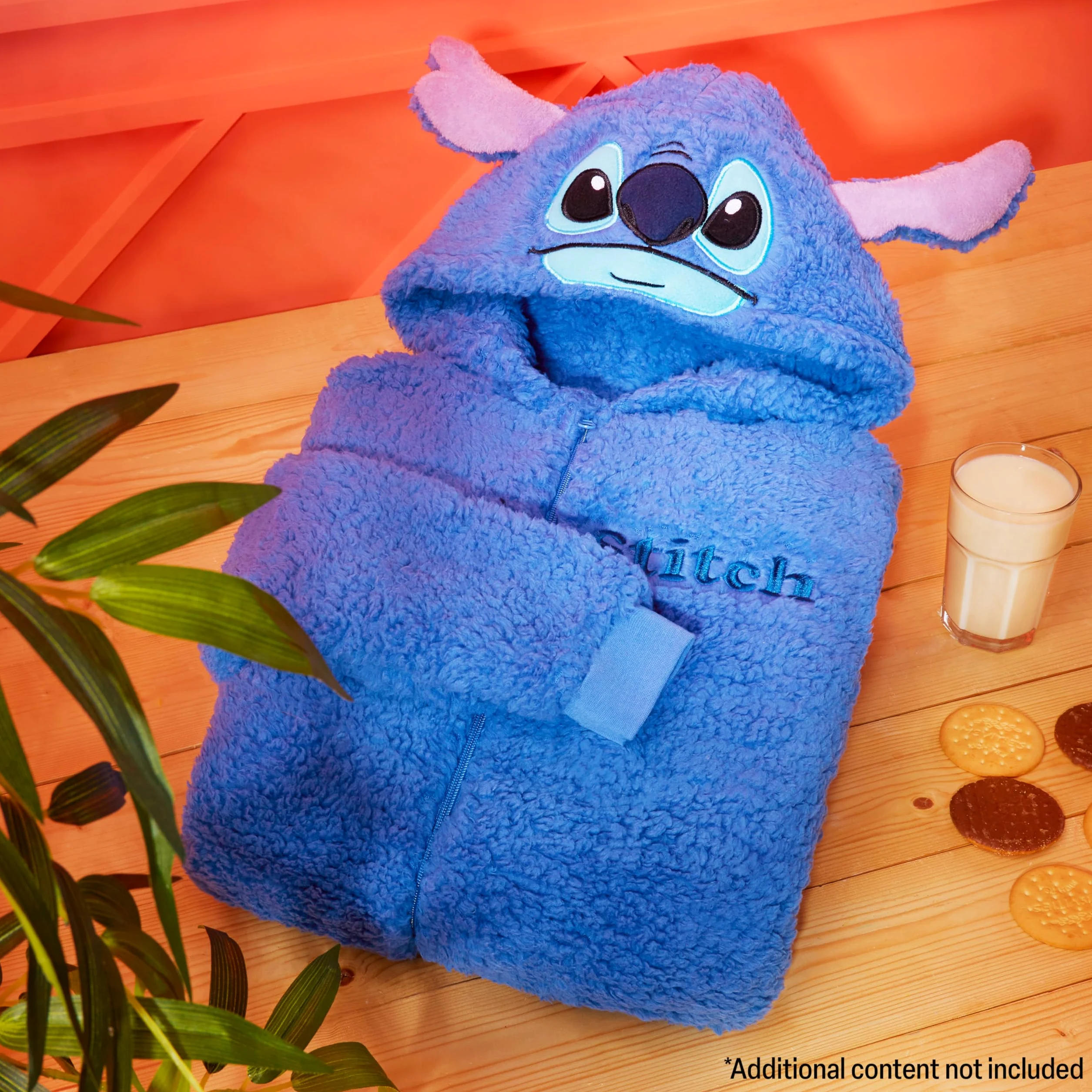 Disney Pyjama Combinaison Enfant, Grenouillère Fille en Polaire Surpyjama Combi Pyjama Stitch Enfant Ado 4-15 Ans