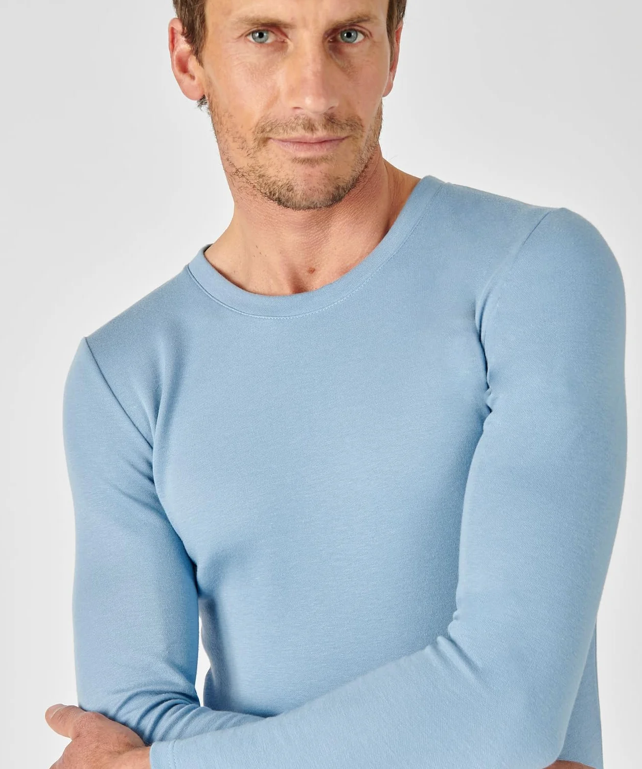 Damart T-Shirt Thermolactyl Manches Longues, Double Face Haut Thermique Homme (Lot de 1)