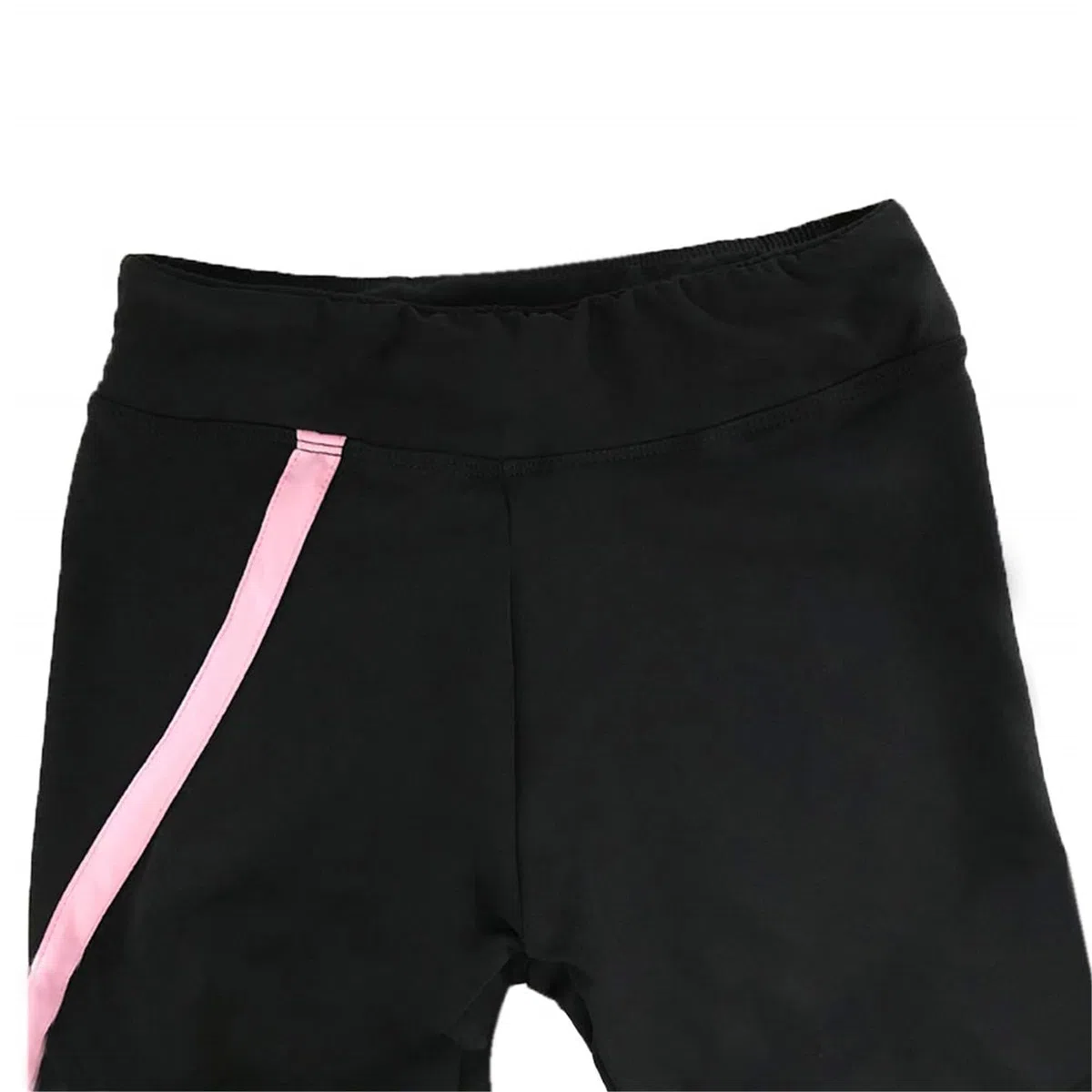 Pantalon de Patinage Artistique pour Enfant et Adulte Legging Collants avec Doublure Polaire Polaire Polaire Skate Training Collant Vêtements de Sport Vêtements de Sport,Rose,S