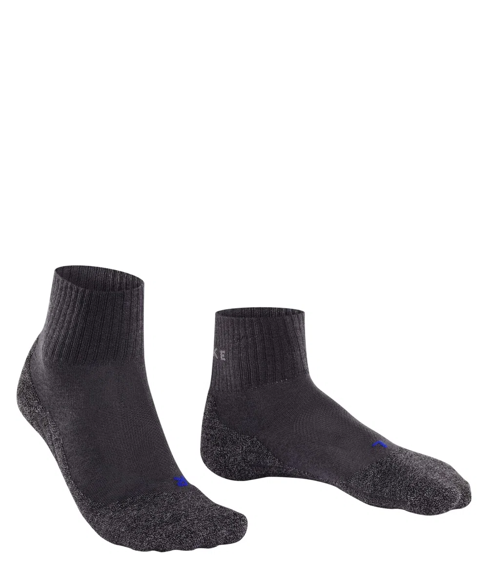 FALKE femme TK2 Cool Short chaussettes de randonnée rembourrage moyen anti-ampoule effet refroidissant véganes respirantes séchage rapide lyocell fil fonctionnel 1 paire