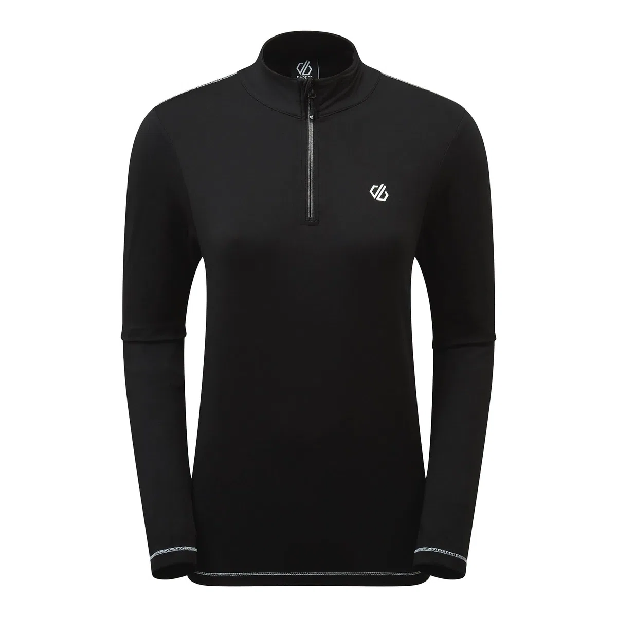 Dare 2b Lowline II sous-Couche Technique Légère avec Propriété de Séchage Rapide et 1/2 Zip D'ouverture Stretch Midlayer Femme