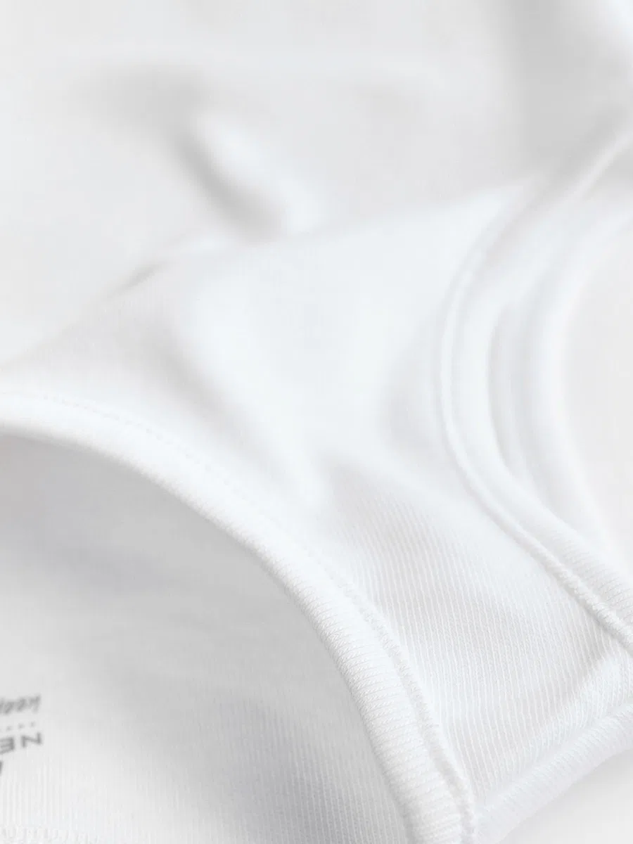 NEXT Bébé Débardeur pour bébé 100% coton, lot de 10 Blanc Newborn