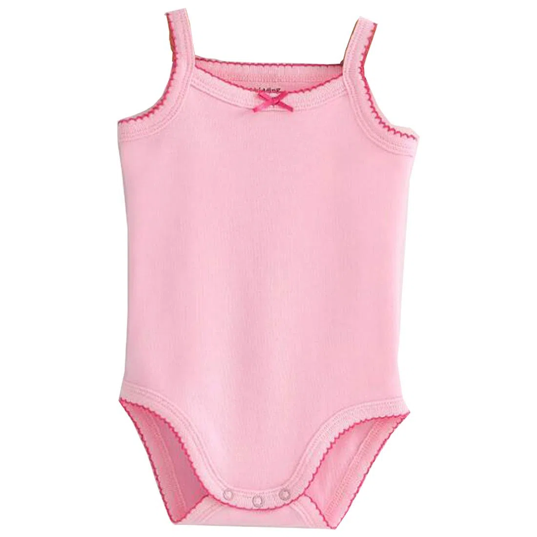 Lot de 4 grenouillères sans manches en coton unisexe pour bébé