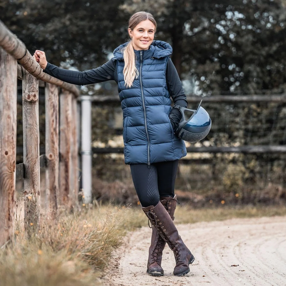 Suedwind Cheville Oxford BZ Advanced Black Lace Cheville de Vache YKK Backzip