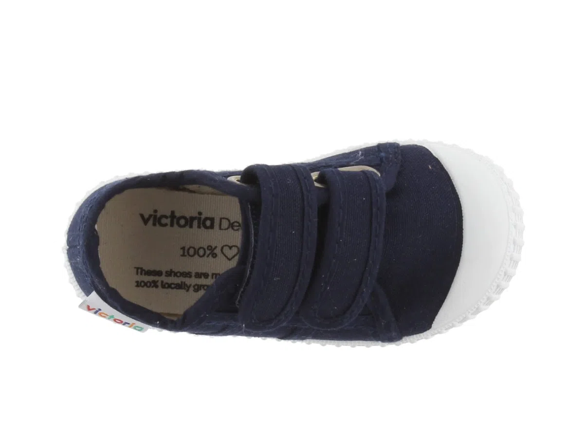 Victoria Baskets Unisexe 1915 Toile & Lacets Blancs 106613 pour Adulte
