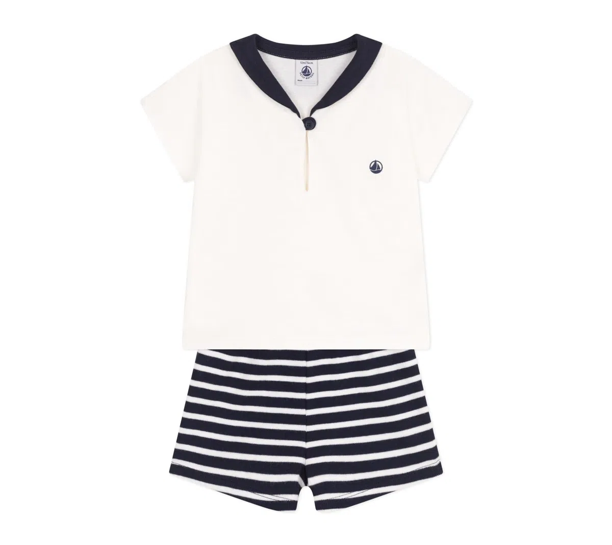 Petit Bateau A0cpa Ensemble 2 Pièces Bébé garçon (lot de 1)