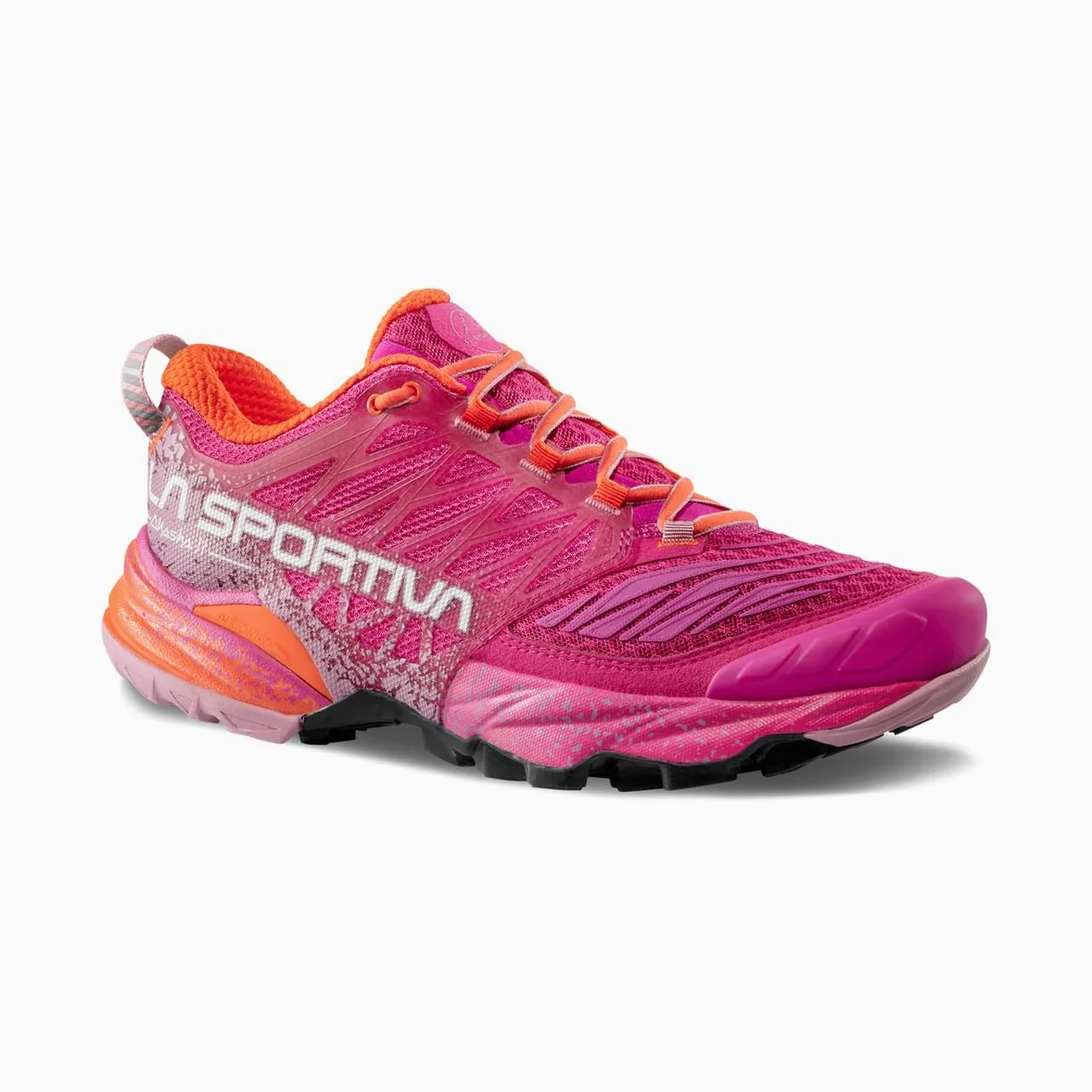 LA SPORTIVA Femme Akasha II Woman Shadow/Red Plum Chaussures de Trail Running