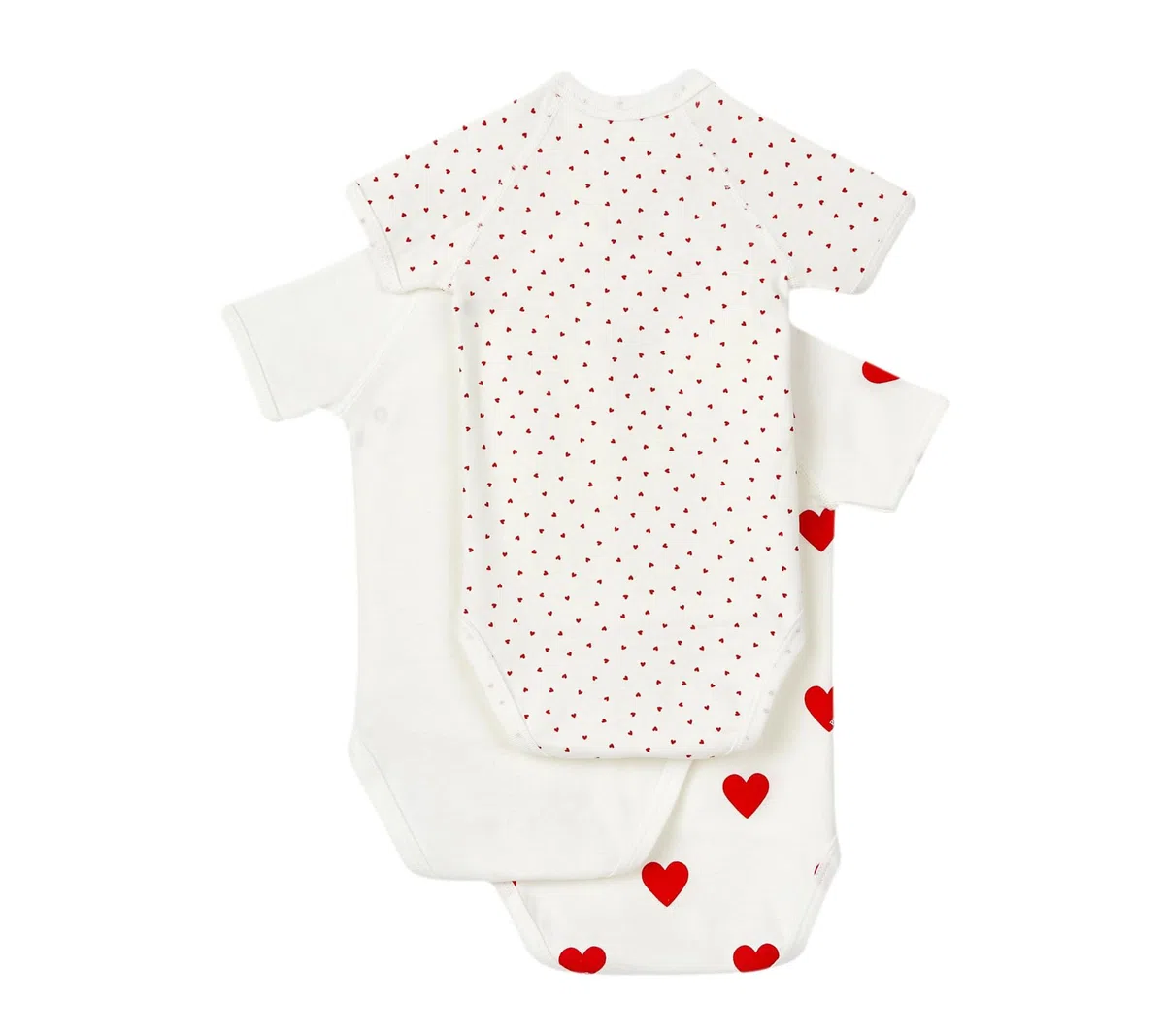 Petit Bateau A04o7 Body Mixte bébé (lot de 3)