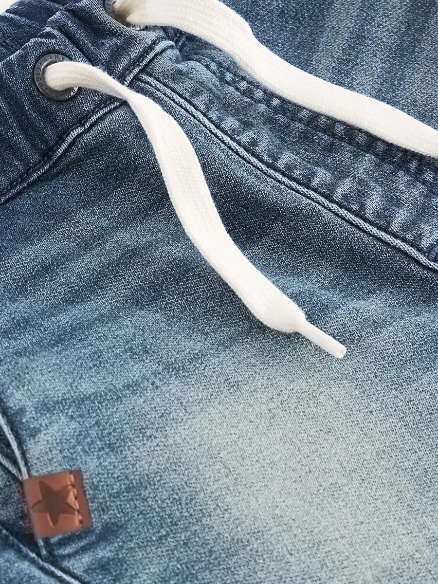NEXT Garçon Jean Stretch Confortable Style Pantalon de Jogging Bleu Moyen 18 Mois-24 Mois