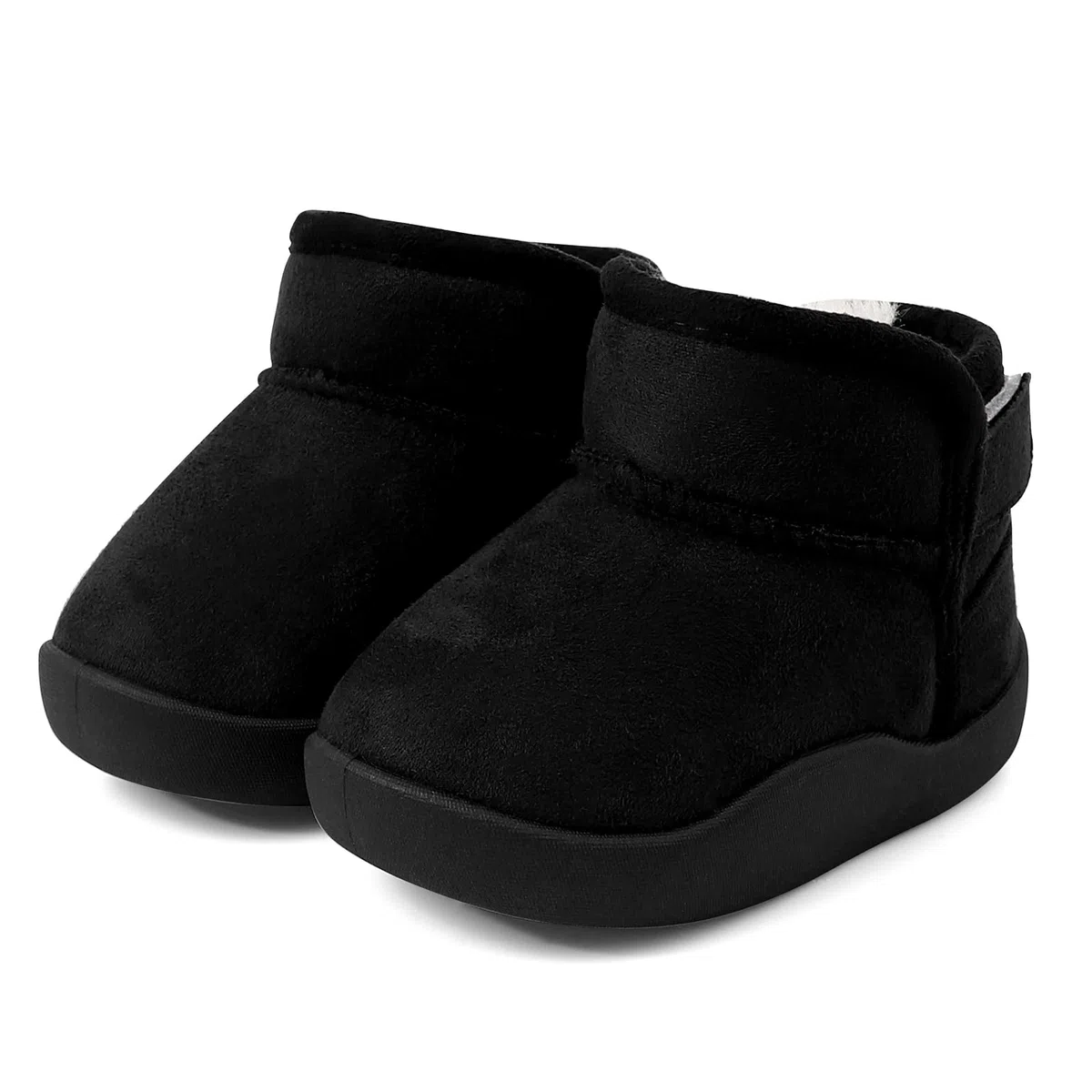 1-5 Année Hiver Bottines Bebe Garçon Fille Peluche Chaude Fourrées Chaussures Pour Tout-petit Enfant