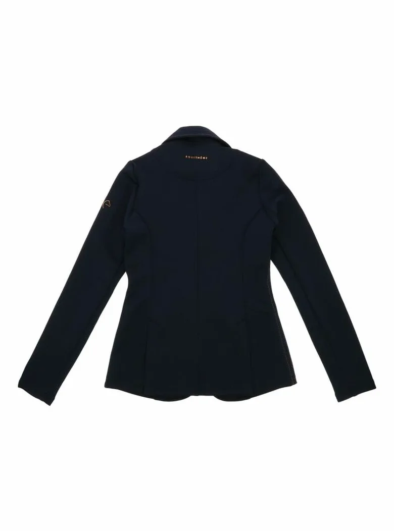 EQUITHEME Veste de Concours Athens- Femme - Couleurs - Marine, Taille Française - 40