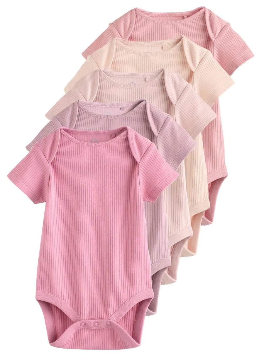 NEXT Bébé fille Body à manches courtes bébé, lot de 5