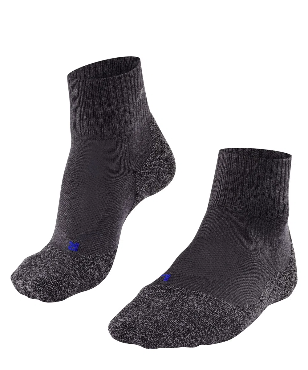 FALKE femme TK2 Cool Short chaussettes de randonnée rembourrage moyen anti-ampoule effet refroidissant véganes respirantes séchage rapide lyocell fil fonctionnel 1 paire